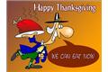 Happy thanksgiving we can eat now