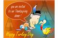 You are invited to our thanksgiving dinner happy turkey day