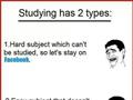 Studying Has Two Types