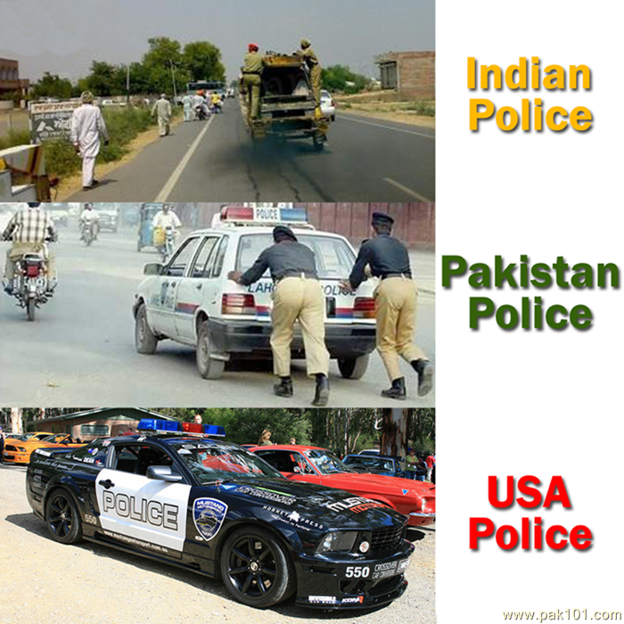 Funny Picture Pakistani Police 