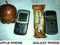 Apple And Galaxy Mobile Phone