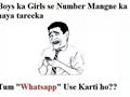 New Idea Of Asking Number From Girls