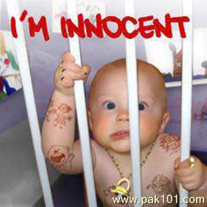 Funny Picture baby in jail 