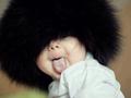 funny baby hair