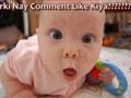 funny baby comments