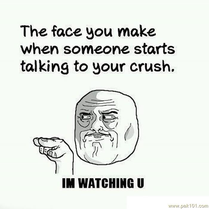 Funny Picture Talking To Your Crush Pak101 Com