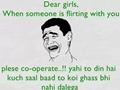 Humble Request To Girls