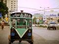 Sub Inspector Sindh Police Rickshaw