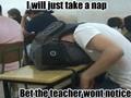 Best Way to Sleep in Class