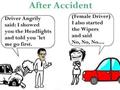 After Accident On Road