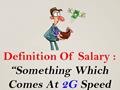Definition of Salary