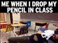 When I Drop My Pencil