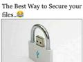 The Best Way To Secure Your Files