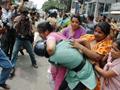 Indian Women Beating Police