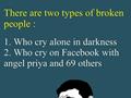 Types Of Broken People