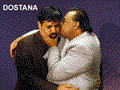 Altaf Hussain kisses Mustafa Kamal