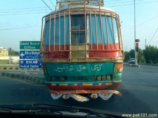 Funny Picture Pakistani Bus Funny 