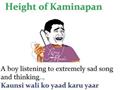 Height Of KaminaPan
