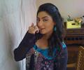 Maria Zahid on the set of Khushbooo Ka Gher