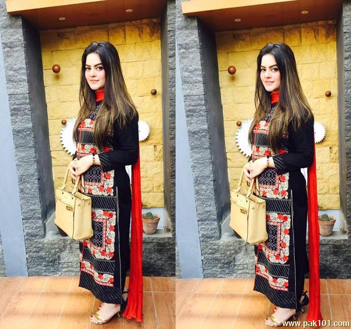 Minal Khan -Pakistani Television Female Actress Celebrity