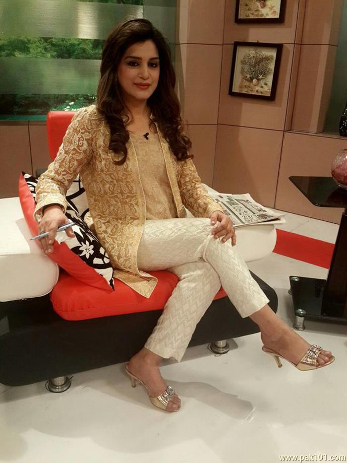 Nazia Malik- Pakistani Television Actress And Host Celebrity