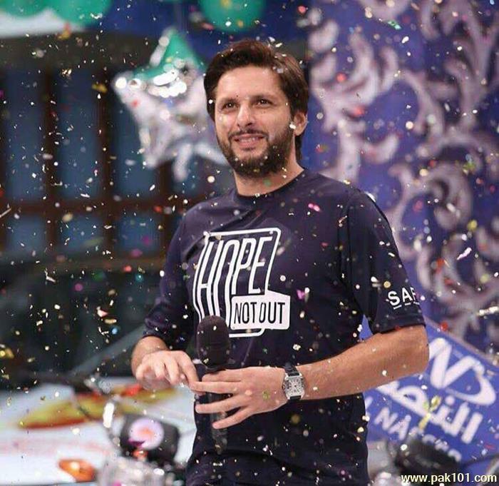 Shahid Khan Afridi -Pakistani Cricket Player Celebrity