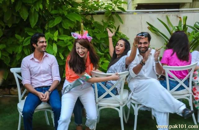 Celebrities at the Birthday Party of Actress Sabeena Syed