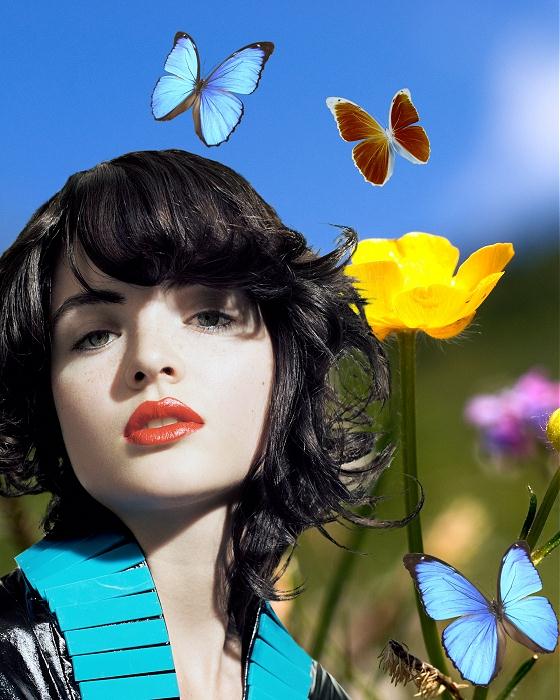 Medium Curly Hairstyle