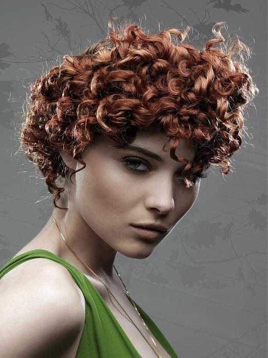 Medium Curly Hairstyle