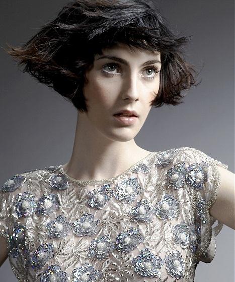 Medium Curly Hairstyle