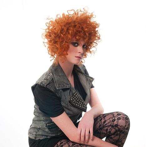 Medium Curly Hairstyle