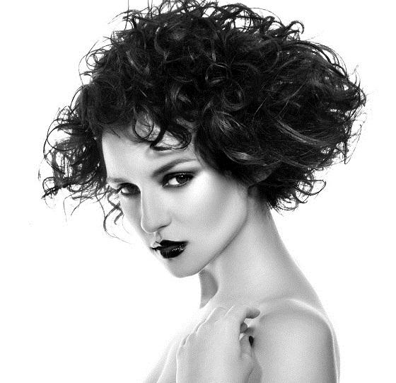 Medium Curly Hairstyle