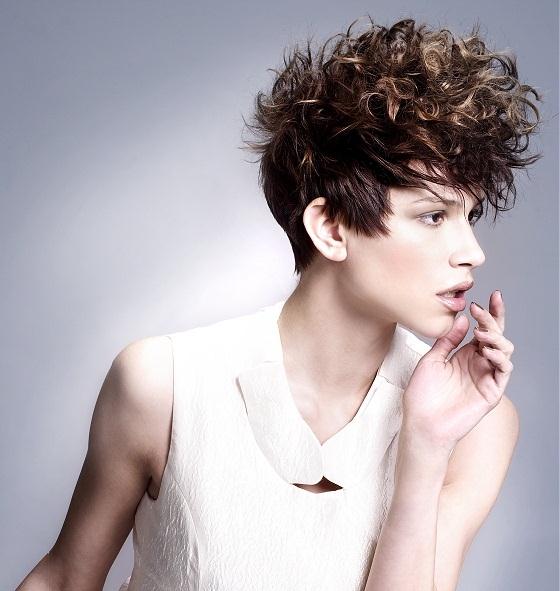Short Curly Hairstyle
