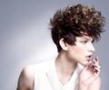 Short Curly Hairstyle