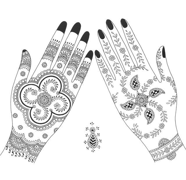 Mehndi For Hands