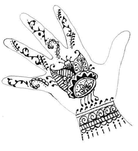 Mehndi For Hands