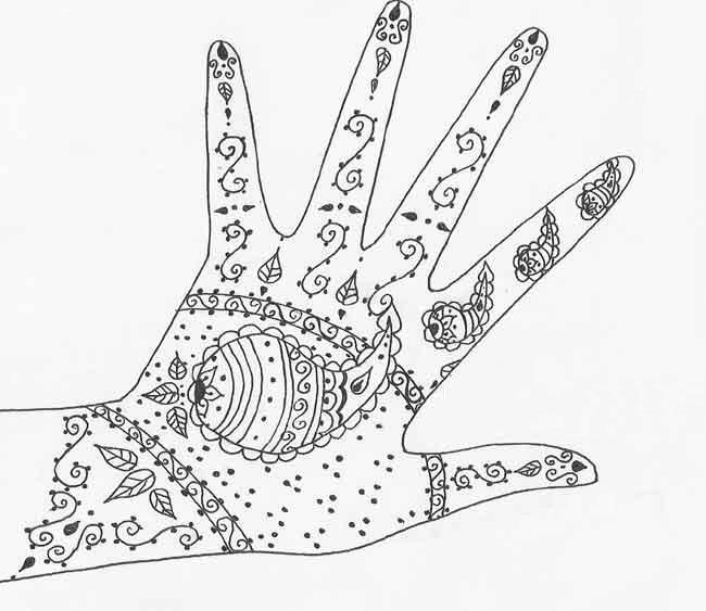 Mehndi For Hands