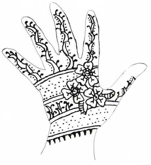 Mehndi For Hands