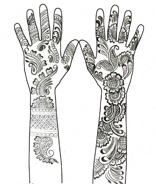 Mehndi For Hands