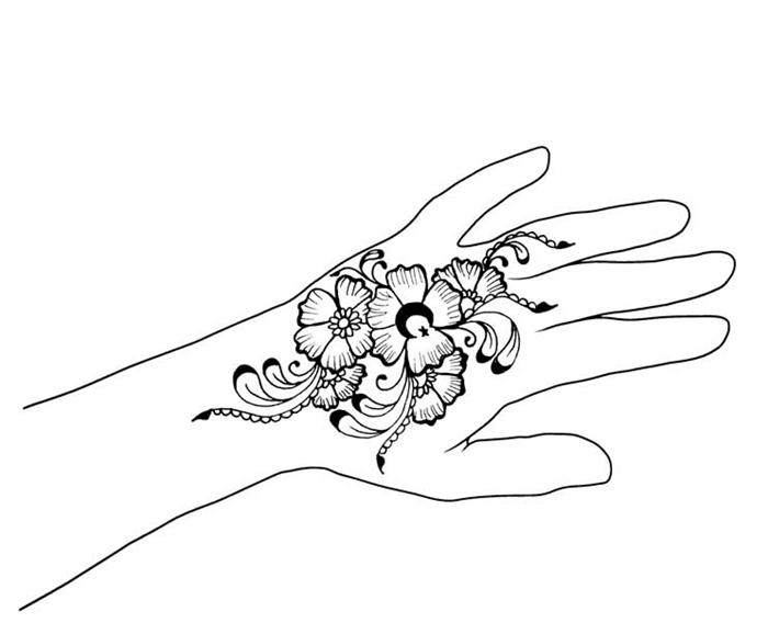 Mehndi For Hands