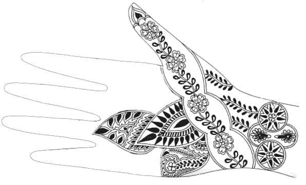 Mehndi For Hands