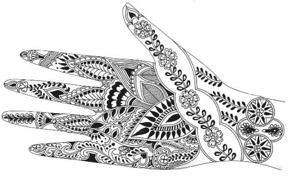 Mehndi For Hands