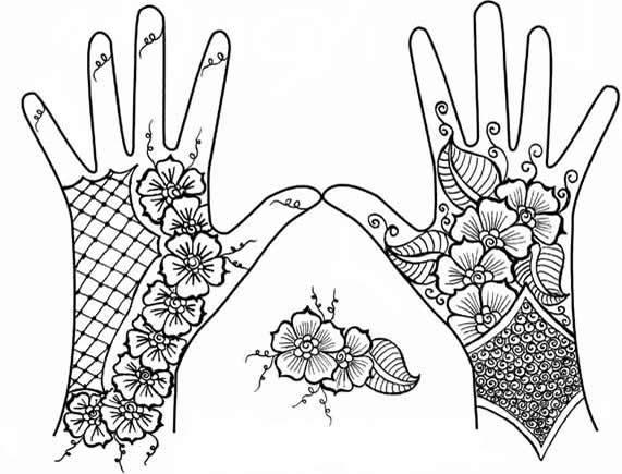 Mehndi For Hands