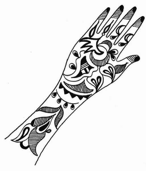 Mehndi For Hands