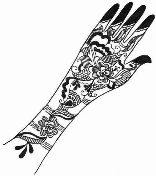 Mehndi For Hands