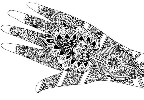 Mehndi For Hands