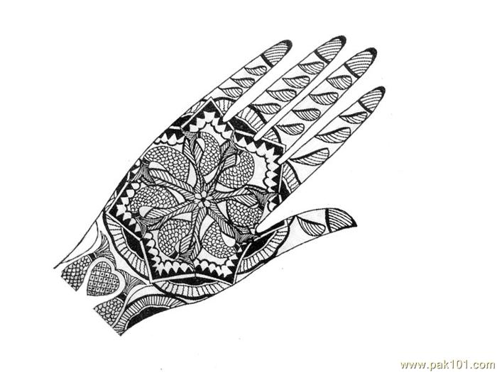 Mehndi For Hands 