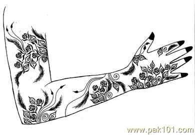 Mehndi For Hands 