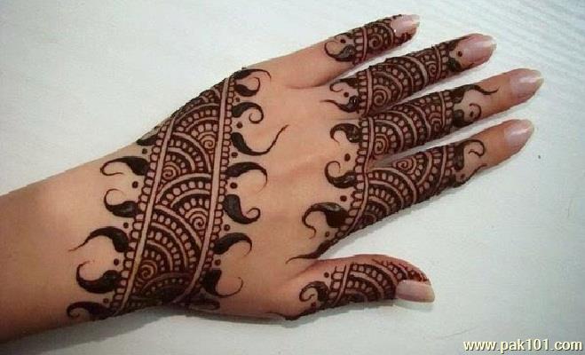 Mehndi design for hands