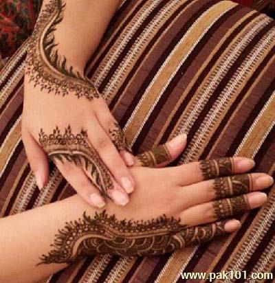 Mehndi design for hands